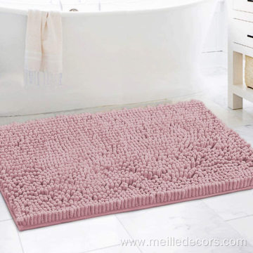 Upgraded Extra Soft Absorbent Chenille Plush Bath Rug